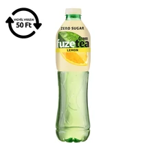 Üdítőital szénsavmentes FUZETEA Citrom Zero 1,5L DRS