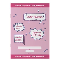 Üzenő- és jegyzetfüzet ICO Student A/5 32 lapos iskolai
