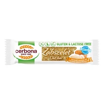 Zabszelet CERBONA étcsokoládés karamellás és mandulás gluténmentes 40 g