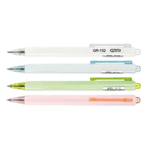 Zseléstoll GRAND GR-132 nyomógombos 0,5 mm kék írásszín vegyes színben