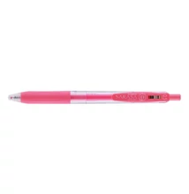 Zseléstoll ZEBRA Sarasa Clip Milk nyomógombos 0,5 mm pasztell piros