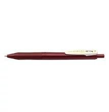 Zseléstoll ZEBRA Sarasa Clip Vintage nyomógombos 0,5 mm pirosasfekete