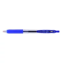 Zseléstoll ZEBRA Sarasa nyomógombos 0,5 mm kobaltkék