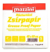 Zsírpapír MAZZINI 40x60cm 5 íves
