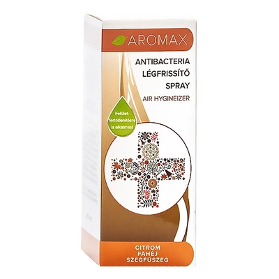 Légfrissítő spray AROMAX Antibacteria Citrom-Fahéj-Szegfűszeg 20ml
