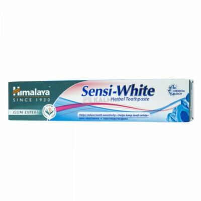 Fogkrém HIMALAYA Sensi White fogfehérítő gyógynövényes érzékeny fogakra 75ml