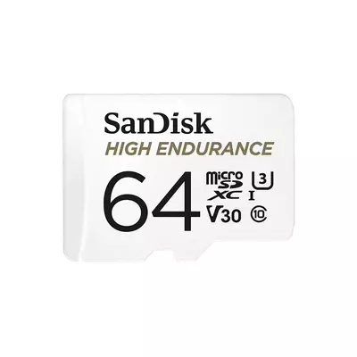 Memóriakártya SANDISK microSDXC High Endurance U3 V30 64 GB