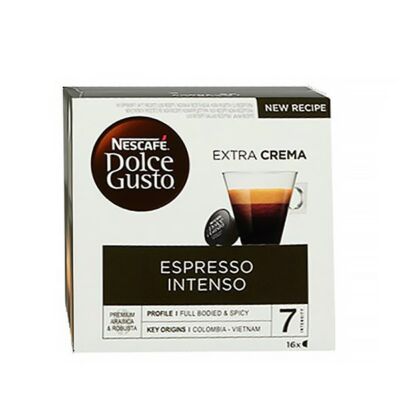 Kávékapszula NESCAFE Dolce Gusto Espresso Intenso 16db