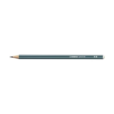 Grafitceruza STABILO Pencil 160 HB hatszögletű olajzöld