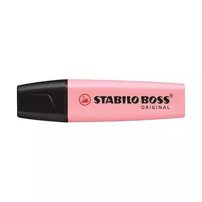 Szövegkiemelő STABILO Boss pasztell rózsaszín