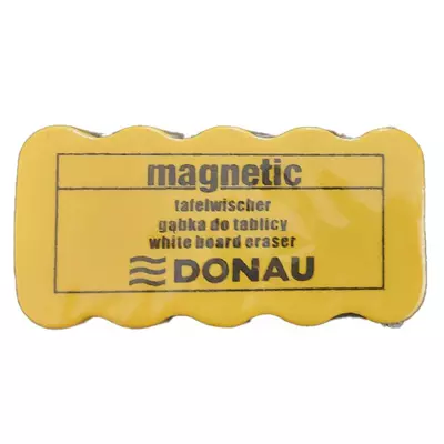 Táblatörlő DONAU mágneses 5x10,5x2 cm fehér táblához