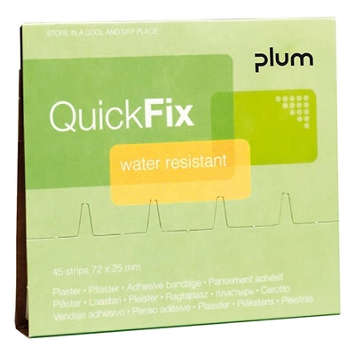 Sebtapasz utántöltő PLUM QuicFix vízálló 45 db/doboz