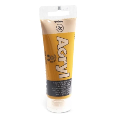Akrilfesték PRIMO 75 ml mustársárga
