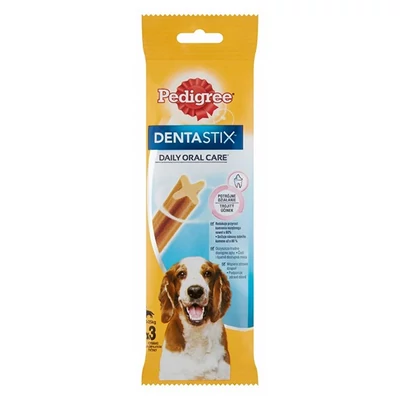 Állateledel jutalomfalat PEDIGREE Denta Stix Daily Oral Care közepes és nagytestű kutyáknak