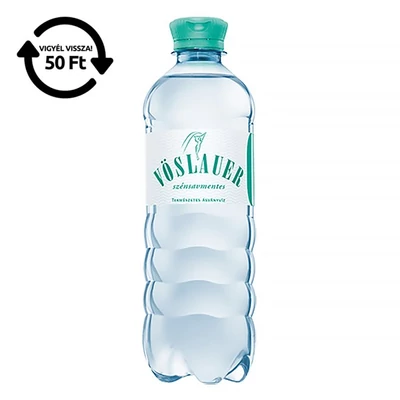Ásványvíz szénsavmentes VÖSLAUER 0,5L DRS
