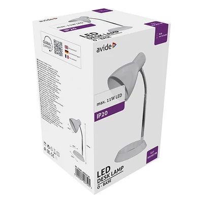 Asztali lámpa AVIDE Basic 11W fehér