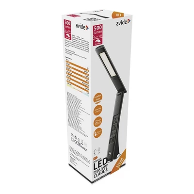Asztali lámpa AVIDE Claude LED 5W fekete
