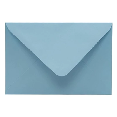 Boríték színes KASKAD LC/6 enyvezett 114x162mm 75 kék 50 darabos