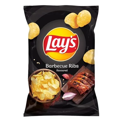 Burgonyachips LAY`S barbecue oldalas 130 g