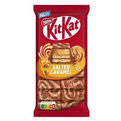 Csokoládé KITKAT sós karamellás 99 g
