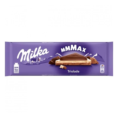 Csokoládé MILKA Triolade 280g