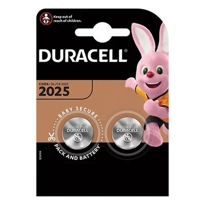 Gombelem DURACELL DL2025/CR2025 2-es