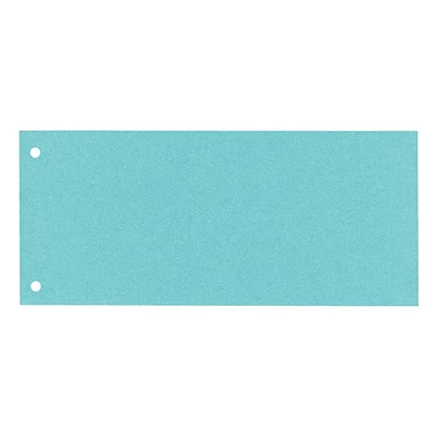 Elválasztócsík ESSELTE 105X240 mm karton kék 100 darabos