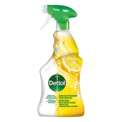 Fertőtlenítő felülettisztító spray DETTOL Power&Fresh citrom és lime 500 ml
