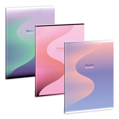 Füzet kockás ARS UNA A/4 40 lapos Extra kapcsos Fluid