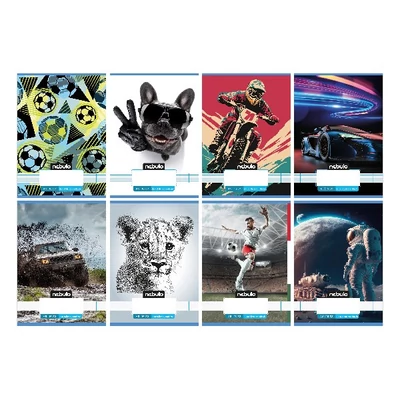 Füzet vonalas NEBULO A/5 32 lapos 16-32 2. osztályos Vagány 16 darabos