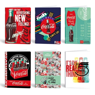 Füzet vonalas LIPAMILL A/4 40 lapos Coca-Cola