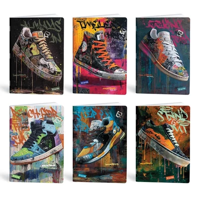 Füzet vonalas LIPAMILL A/4 40 lapos Sneaker