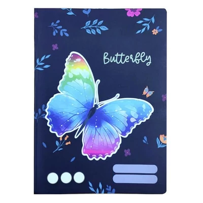 Füzet vonalas OXY A/5 32 lapos 16-32 2. osztályos Butterfly