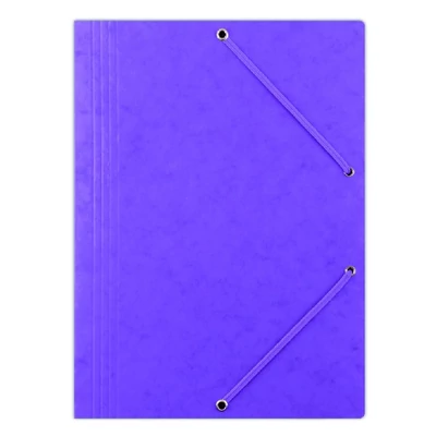 Gumis mappa DONAU A/4 prespán lila