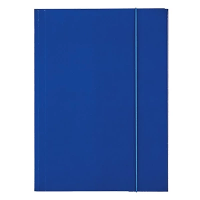 Gumis mappa ESSELTE Economy sötétkék