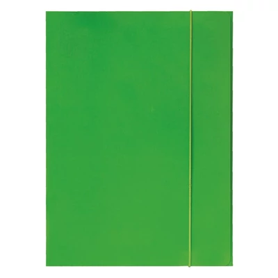 Gumis mappa OPTIMA A/4 fluo zöld 600 g