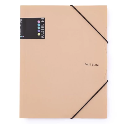 Gumis mappa PASTELINI PP A/4 barack