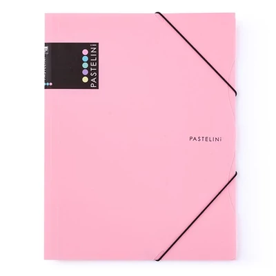 Gumis mappa PASTELINI PP A/4 pink