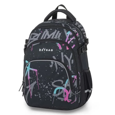 Hátizsák OXY Scooler Grafiti Pink