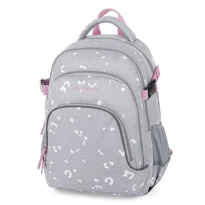 Hátizsák OXY Scooler Grey Geometric