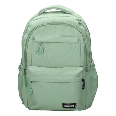 Hátizsák STREET Round Happy zöld