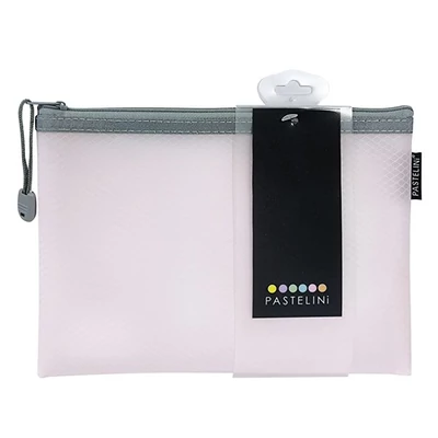 Irattasak PASTELINI cipzáras A/5 rózsaszín