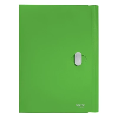 Iratvédő mappa LEITZ Recycle A/4 11mm PP zöld