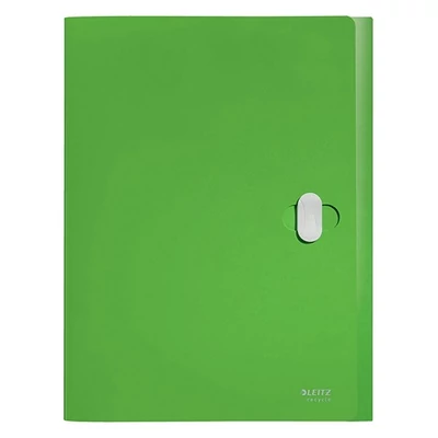 Iratvédő mappa LEITZ Recycle Jumbo A/4 38mm PP zöld