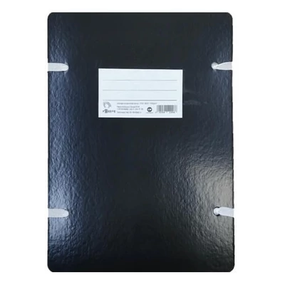 Irományfedél szalagos CLARISSA 1050 g fekete