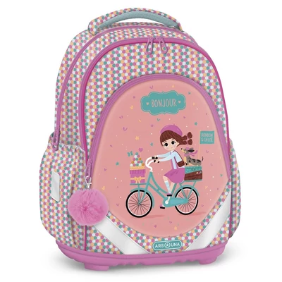 Iskolatáska ARS UNA anatómiai Bonjour