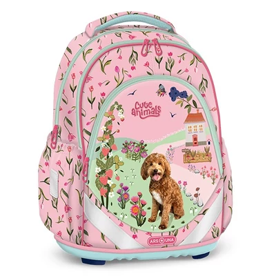 Iskolatáska ARS UNA anatómiai Cute Animals-Doggie