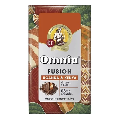 Kávé őrölt DOUWE EGBERTS Omnia Fusion Uganda&Kenya 225 g