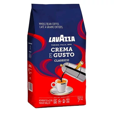 Kávé szemes LAVAZZA Crema e Gusto 1 kg