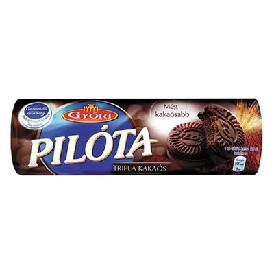 Keksz PILÓTA tripla kakaós 180 g